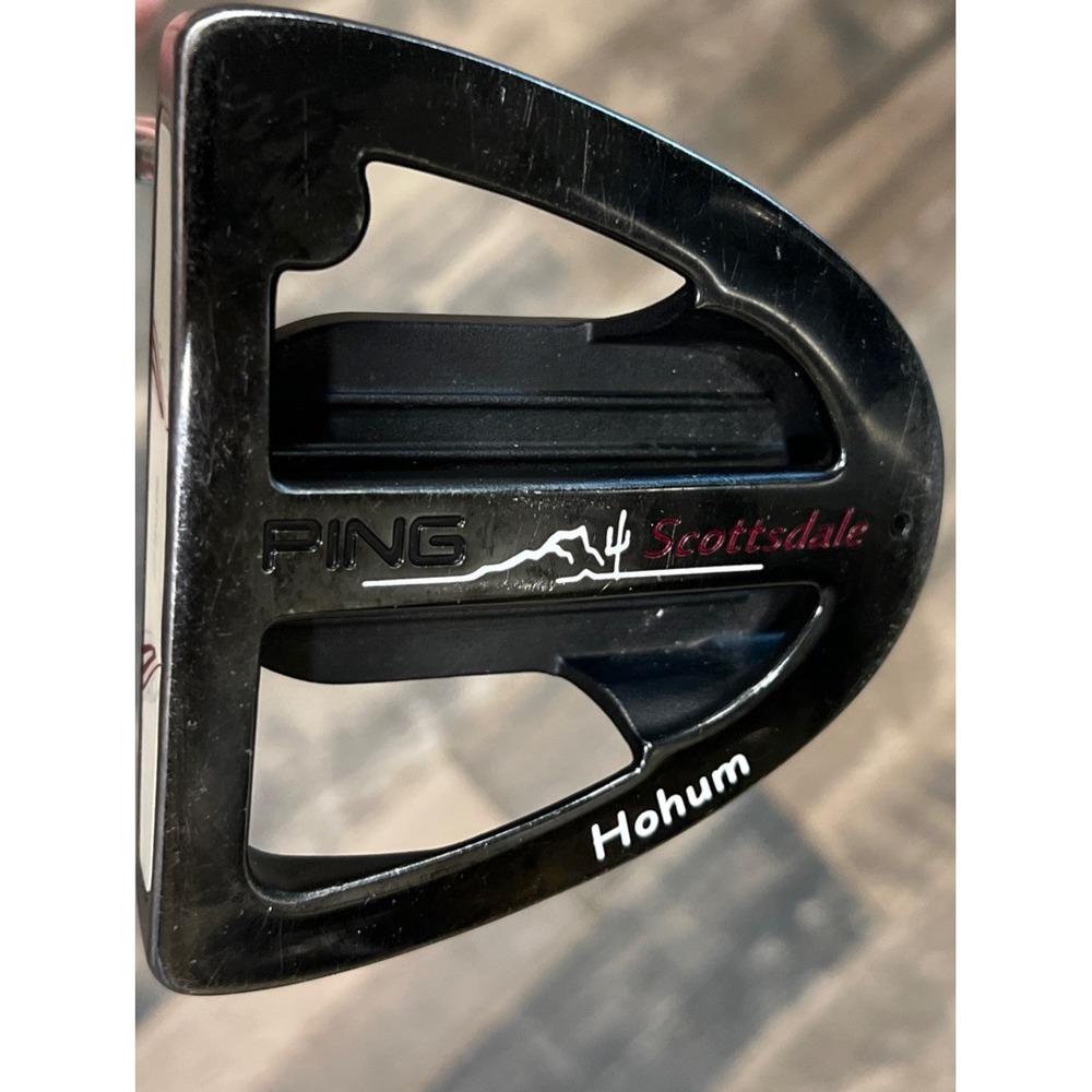 Ping Scottsdale Hohum Putter Black Dot New Ping Grip 34.75" Mens RH